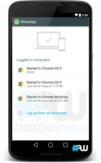 whatsapp para web lanzamiento android