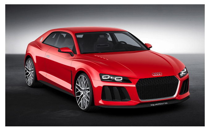 Audi lanzara Sport Quattro luces Laser
