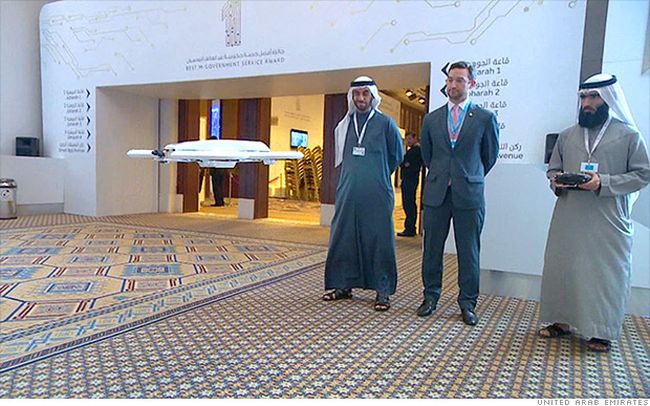 Dubai UAE drones