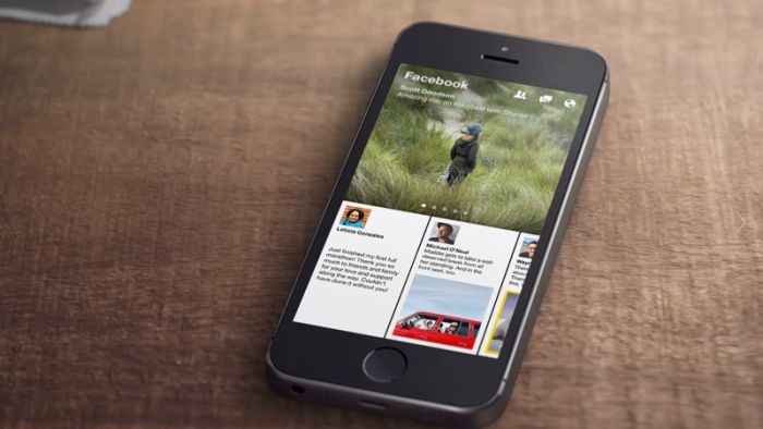 Paper, la nueva app de Facebook para iPhone