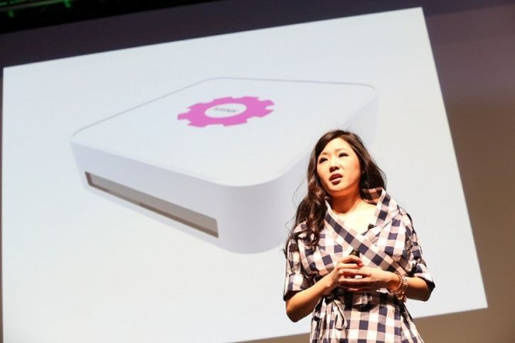 Grace-Choi-imprimir tu propio maquiaje con MINK, presentado en Tech Crunch Disrupt