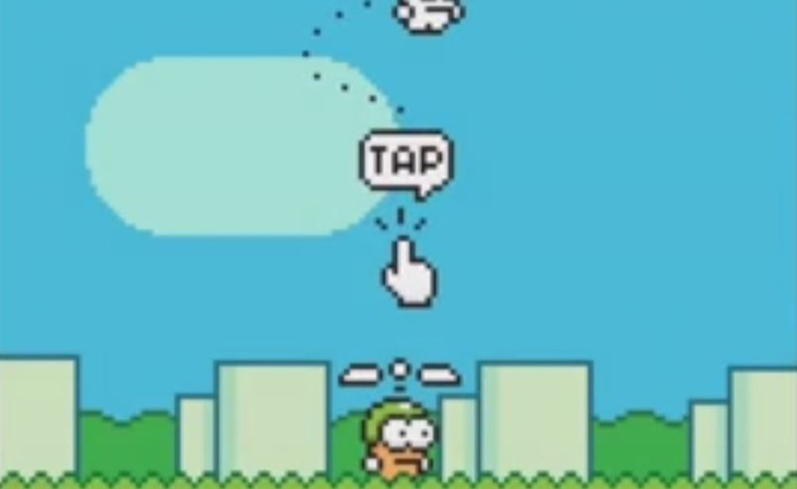 Flappy Bird 2 ha llegado como Swing Copters, el nuevo juego