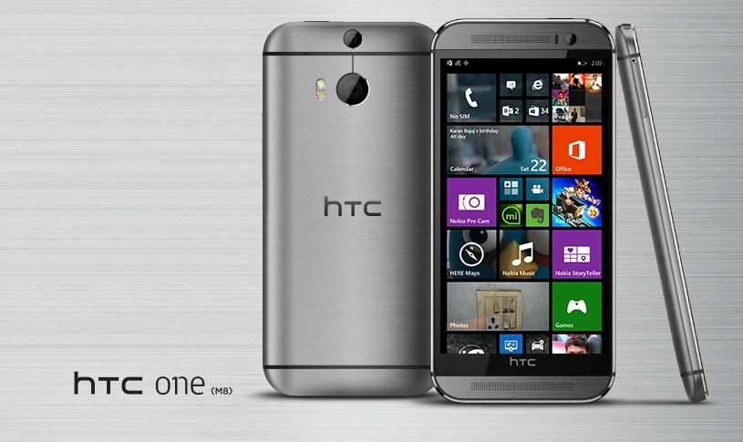 HTC presentará su modelo One M8_ Windows Phone