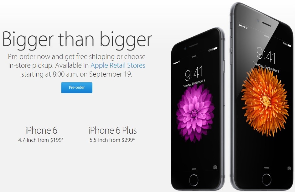 Apple Store colapsa por pedidos de iPhone 6