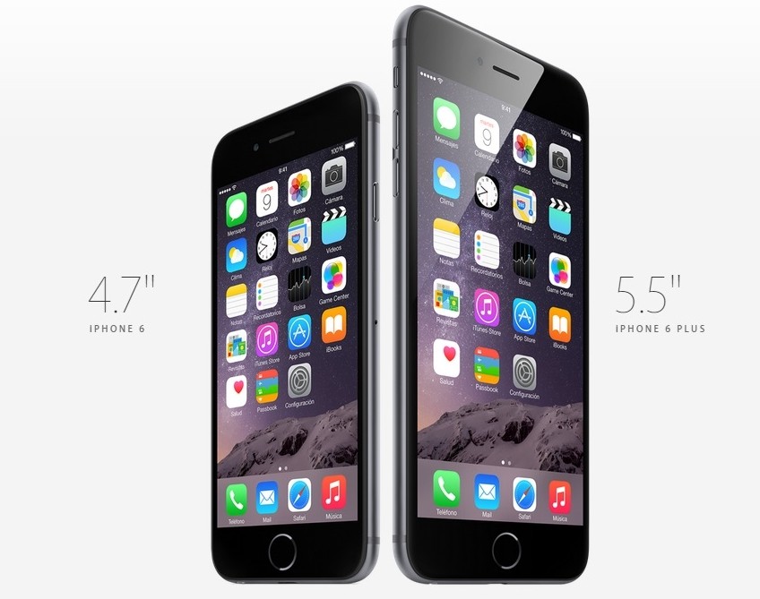 presentan iPhone 6 y iPhone 6 plus