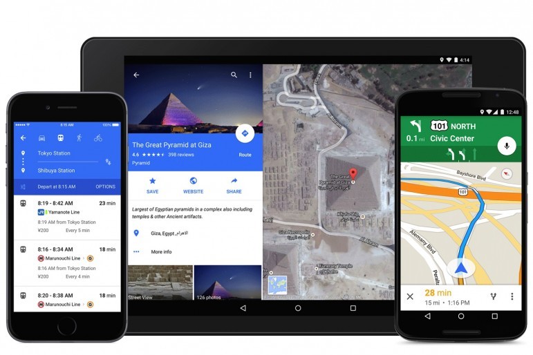 Google-Maps-Material-Design-Android-iOS