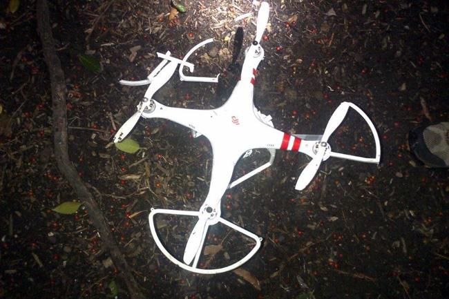 El dron del delito. Foto: El Economista