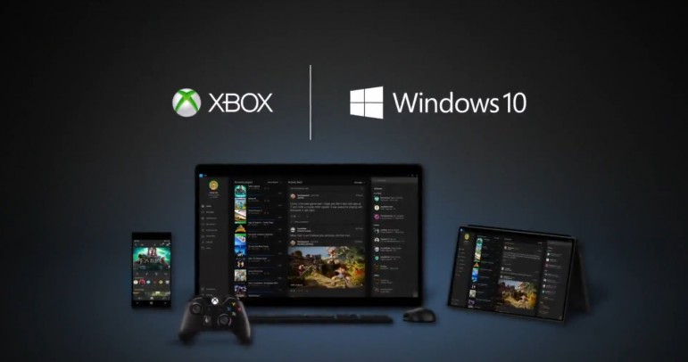 Permitirá hacer streaming de videojuegos entre los dispositivos con Windows 10. Imagen: Microsoft