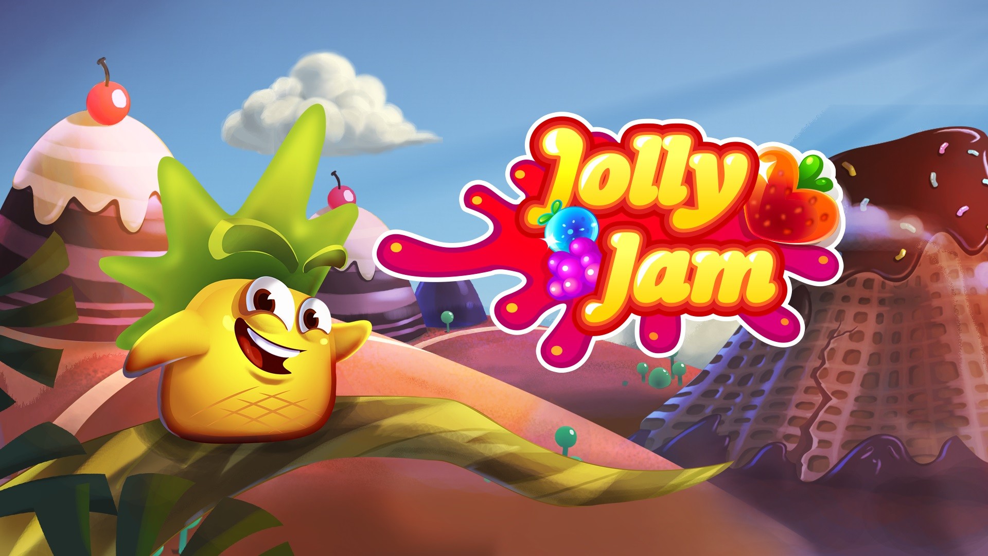 Jolly Jam promete diversión y retos en sus 200 niveles de dificultad. Imagen: Rovio