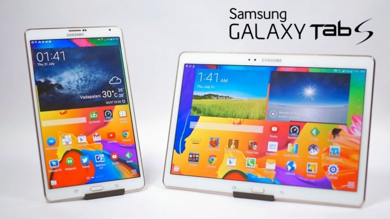 Samsung Galaxy Tab S 10.5 recibe Android Lollipop