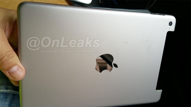 Un vídeo en OnLeaks muestra la carcasa del iPad Mini 4