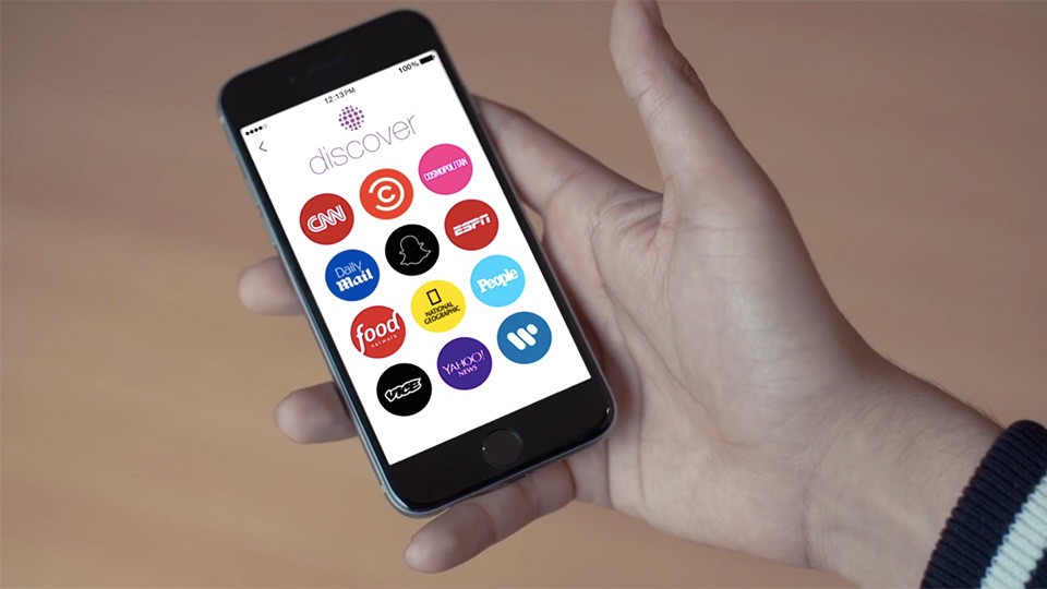 Discover de Snapchat ahora permite compartir noticias