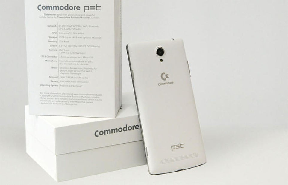 Commodore se reinventa y lanza un smartphone Android