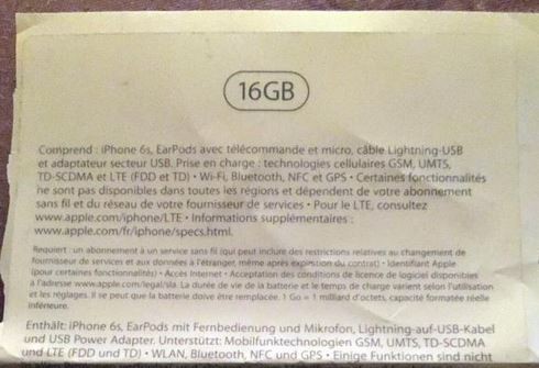 iPhone 6S 16GB