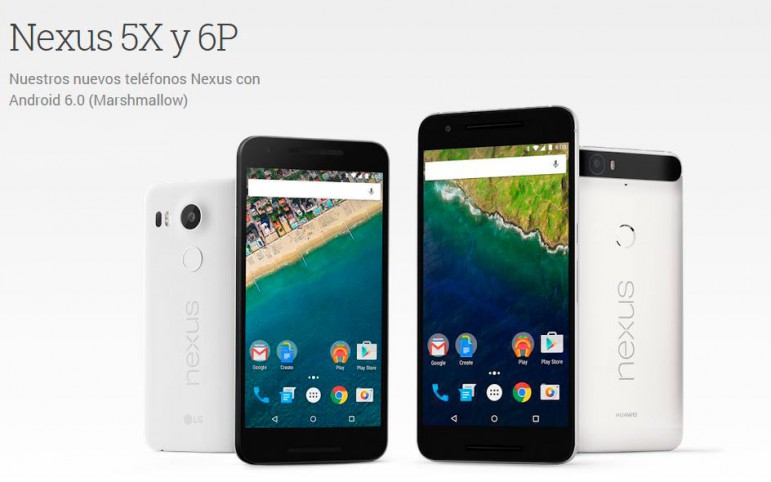 ¿Quieres ver los anuncios de los Google Nexus 5X y 6P?