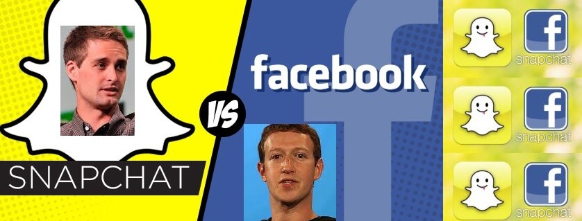 Snapchat tras Facebook. Se acerca en millones de visualizaciones