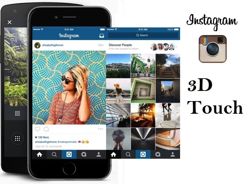 instagram 3d Touch