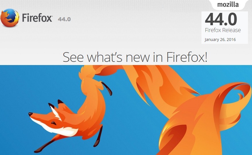 nuevo Firefox 44 25% mas rapido