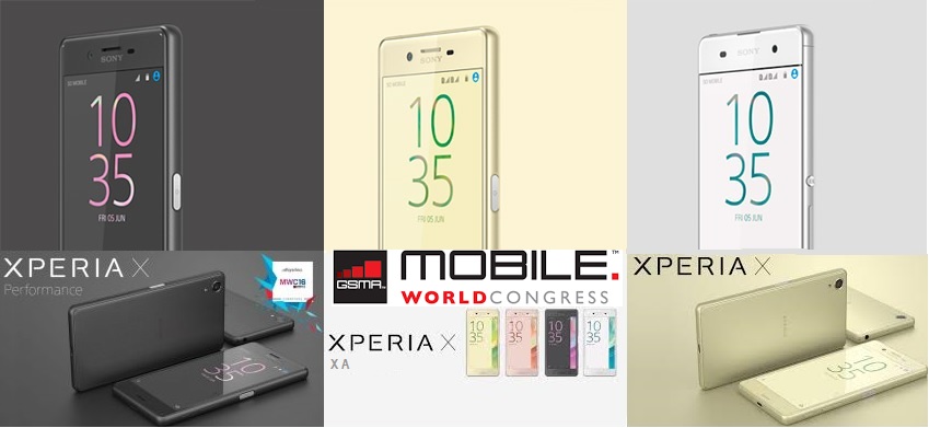 Renovaba línea de Sony “Xperia X” Debuta en el #MWC16