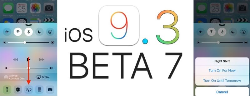 En la cuenta regresiva para salida oficial del iOS 9.3 Apple lanza Beta 7