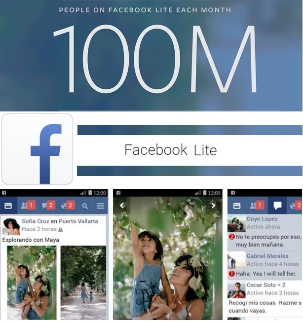 Facebook Lite App para Android alcanza los 100 millones de usuarios