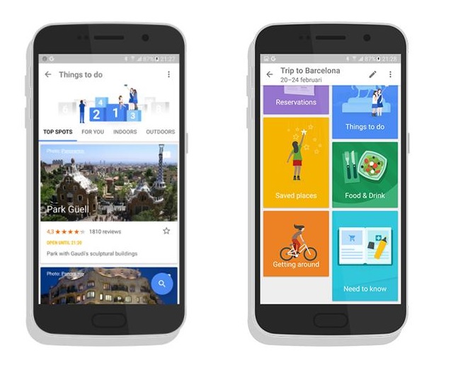 App Google Trips