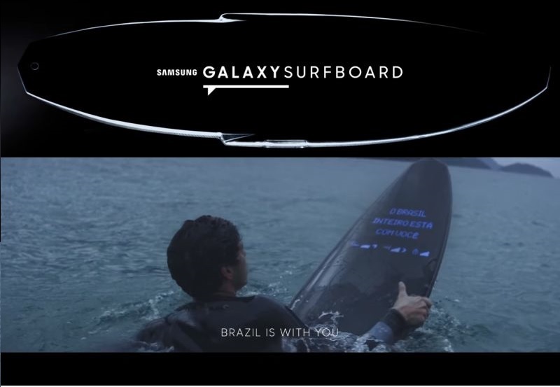 Dispositivo Samsung Galaxy SurfBoard ¡Un nuevo nivel hacer Surf!