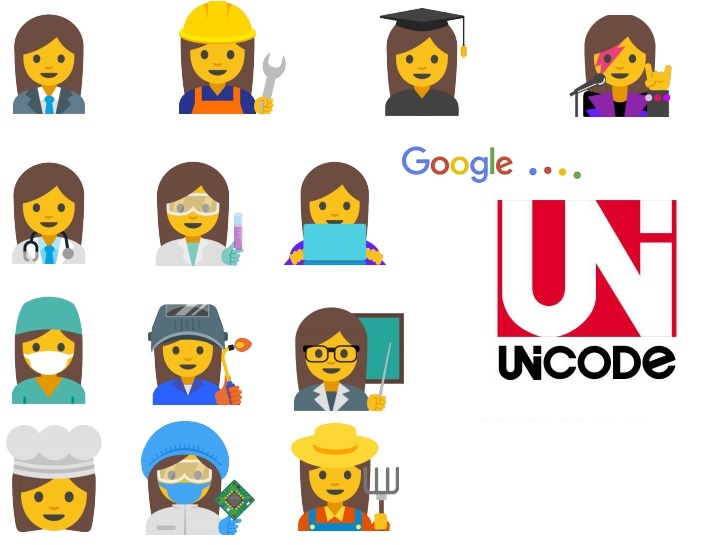 Google quiere equidad de género y propone 13 nuevos Emojis femeninos