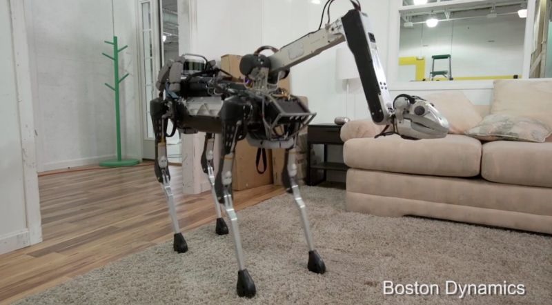 Boston Dynamics crea a SpotMini: ¿Un robot doméstico?