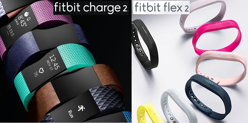 Que tan sano quieres estar Fitbit Charger 2 y Flex 2