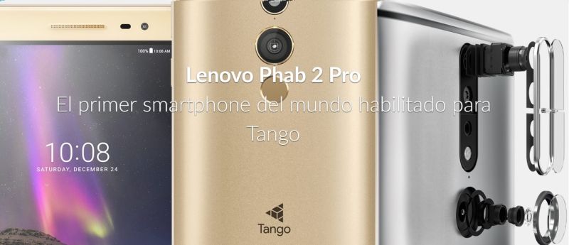 Lenovo Phab2 Pro Reinventará la manera de interactuar con la realidad