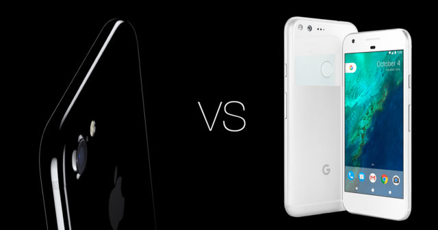 Google Pixel XL mejor que iPhone 7