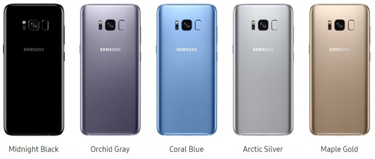 Samsung Galaxy S8 64GB Desbloqueado Teléfono Móvil Azul Coral Muy Buen Estado 