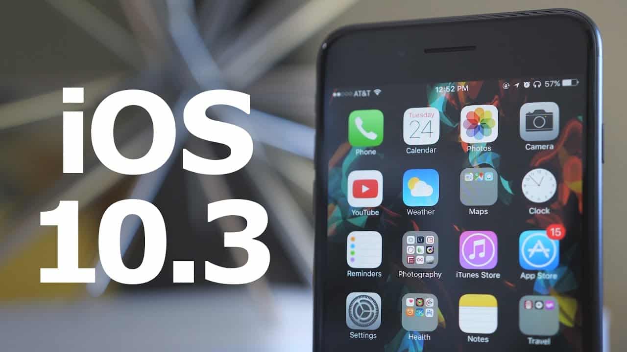 Apple lanza la actualización de iOS 10.3.3, ¿qué novedades presenta?