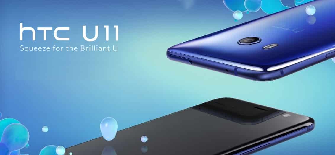 HTC U11 cómpralo con descuento de US$50 ¡Ten tu propio teléfono apretable!-1a