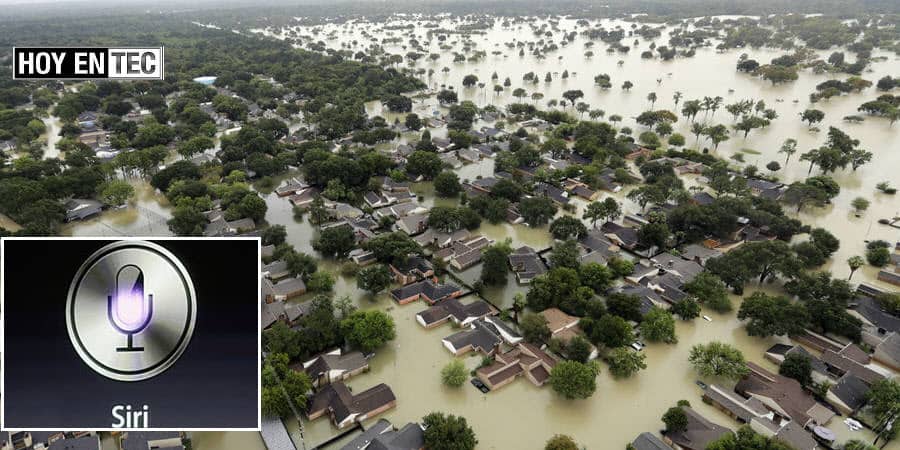 App Siri pudo salvar a niña en las inundaciones por la tormenta Harvey-1